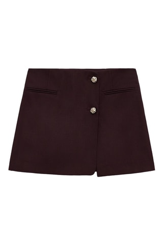 Jupe-short - Marron