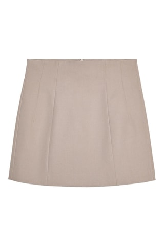 Minijupe - Marron clair