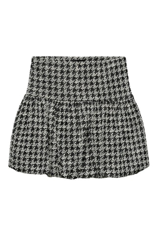 Jupe boule - Noir et gris