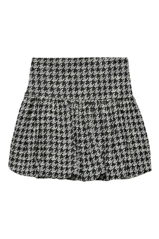 Jupe boule - Noir et gris