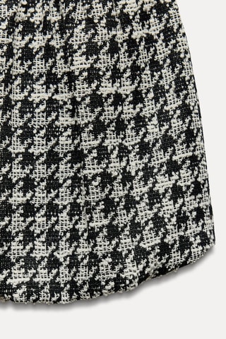 Jupe boule - Noir et gris