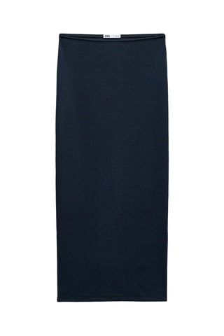 Jupe fourreau - Bleu marine