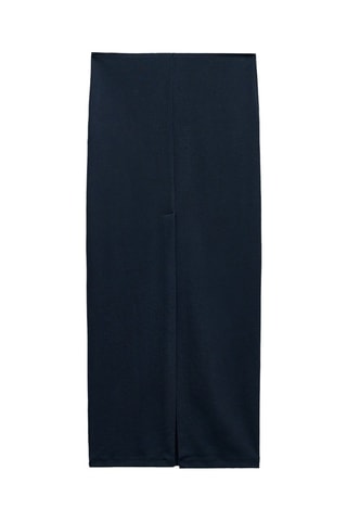 Jupe fourreau - Bleu marine