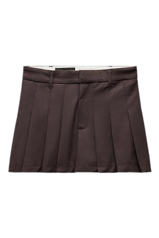 Jupe-short - Marron