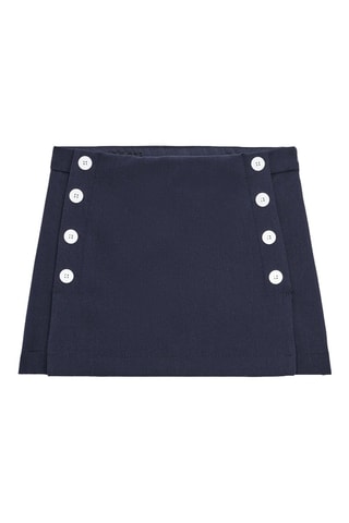 Saia-calção - Azul-escuro