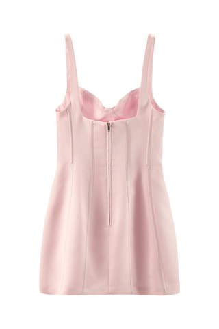 Vestido estilo patinadora- Rosa