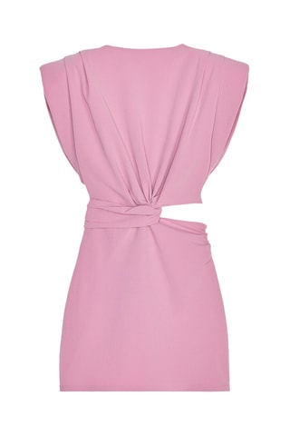 Vestido direito- Rosa