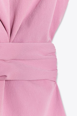 Vestido direito- Rosa