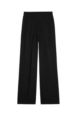 Pantalon wide legs - Noir