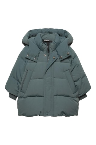 Blusão com capuz - Verde