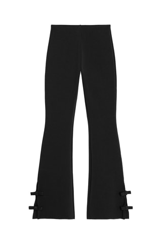 Pantalon flare - Noir