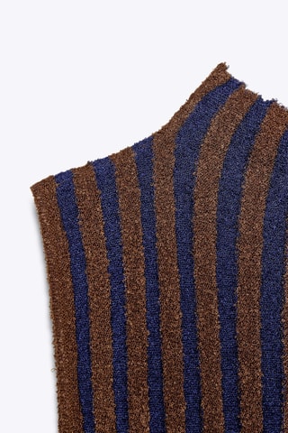 Camisola sem mangas - Castanho