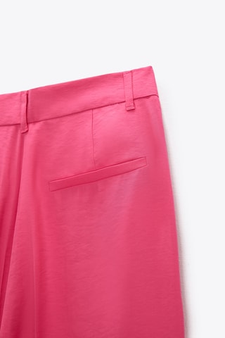 Pantalon taille haute - Rose