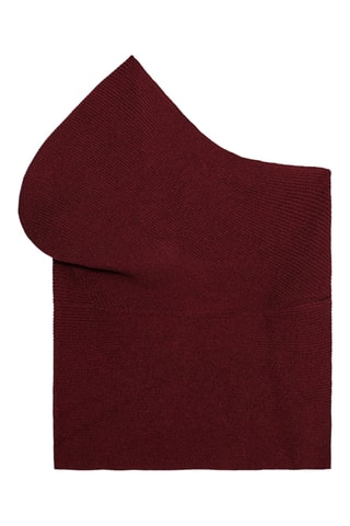 Top assimétrico - Bordô