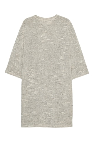 Vestido-camisola- Bege