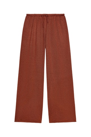 Pantalon - Rouge brique
