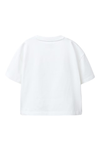 T-shirt Kuromi Sanrio - Branco