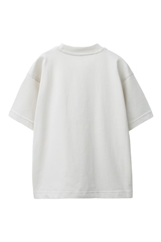 T-shirt e calções- Cru