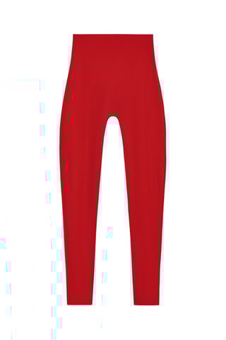 Legging taille haute - Rouge