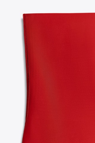Legging taille haute - Rouge