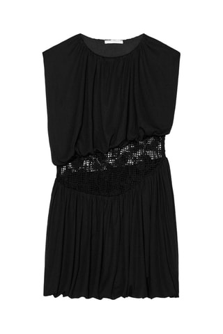 Vestido direito- Preto