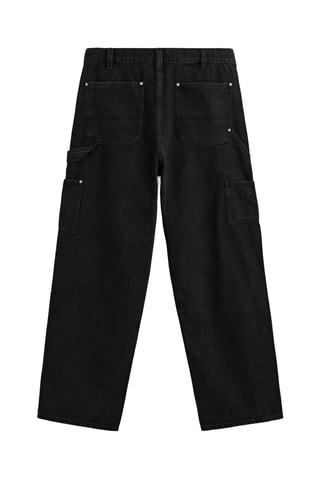 Calças de ganga- Preto