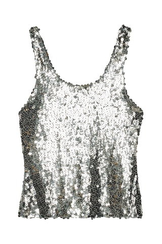Top - Prateado