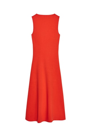 Vestido midi - Laranja