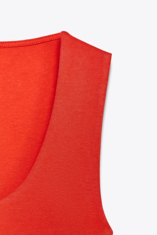 Vestido midi - Laranja