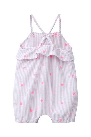 Macacão curto - Cru