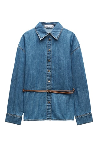 Casaco de ganga - Azul