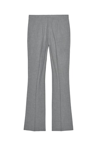 Pantalon flare - Gris