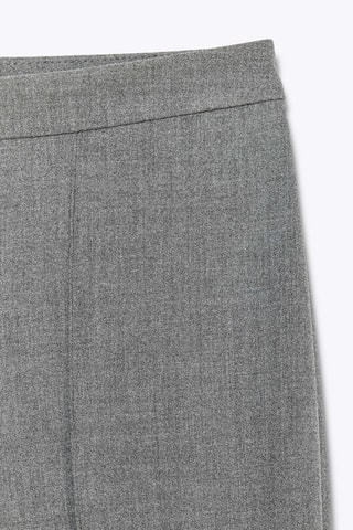 Pantalon flare - Gris