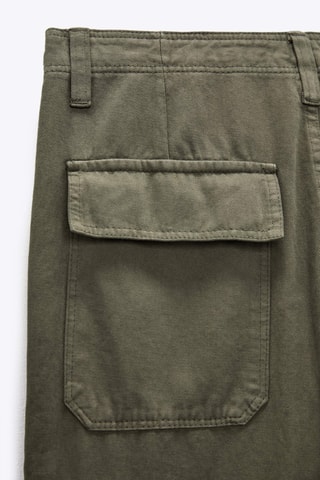 Pantalon cargo - Kaki