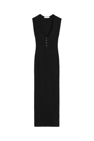 Vestido direito- Preto