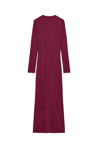 Vestido direito- Bordô