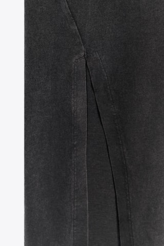 Vestido-t-shirt- Preto mesclado