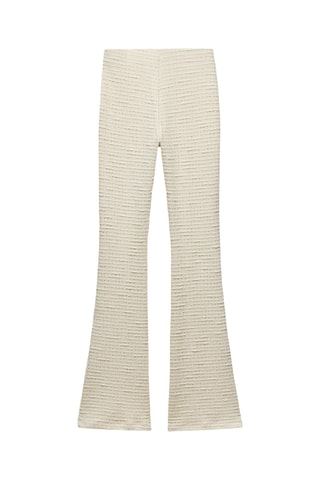 Pantalon large - Ecru