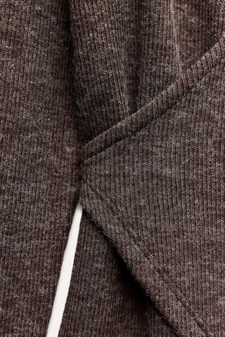 Casaco de malha - Castanho