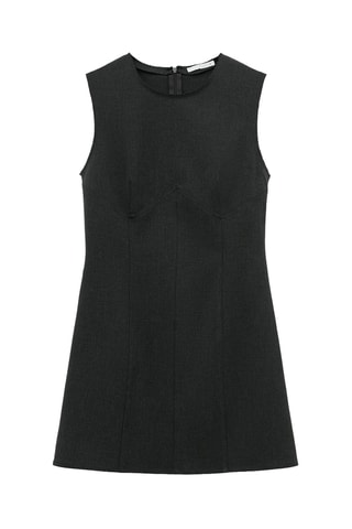 Vestido direito- Preto