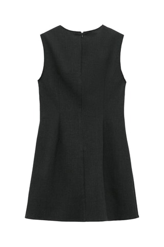 Vestido direito- Preto