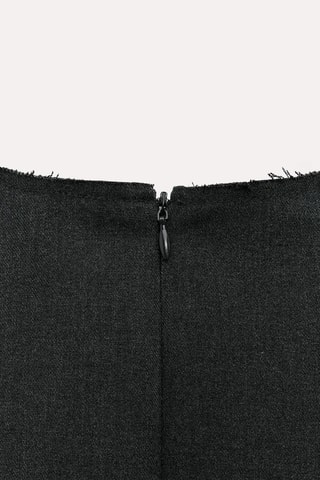 Vestido direito- Preto