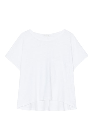 T-shirt en lin - Blanc