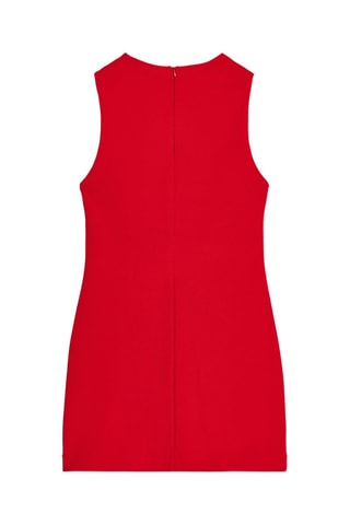 Vestido direito- Vermelho