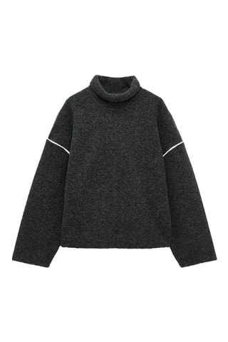 Camisola - Cinzento-escuro