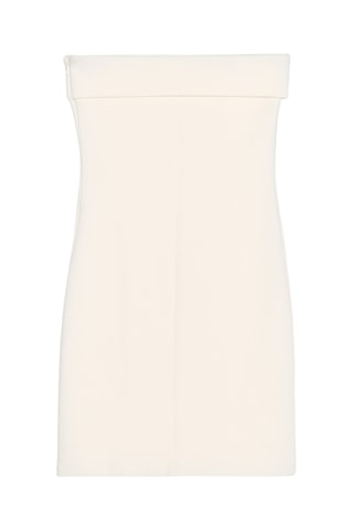 Vestido corpete- Cru