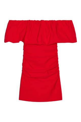 Vestido direito- Vermelho