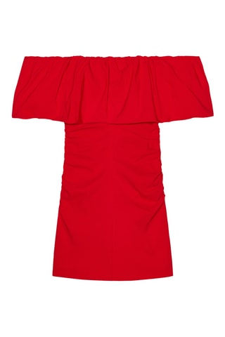 Vestido direito- Vermelho