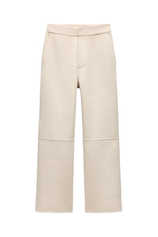 Pantalon en laine - Beige