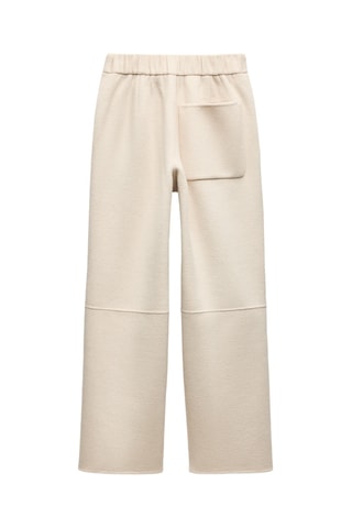 Pantalon en laine - Beige